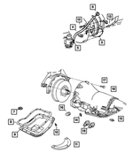53032906AA - Automatic Transmission 4 Speed [DG8]: Transmission Dust Cover for Mopar Image
