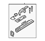 F1515331XJ - : Rail Assembly for Mazda: RX-8 Image