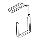 52470751 - HVAC: Heater Core Seal for Buick: LeSabre, Park Avenue | Cadillac: DeVille, Eldorado, Seville | Chevrolet: S10 | GMC: Sonoma | Oldsmobile: 88, LSS, Regency | Pontiac: Bonneville Image