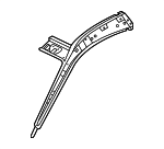 763046GC0A - Body: Inner Windshield Pillar for Nissan Image