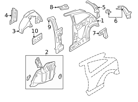 Inner Structure for 2007 Ford Focus #0
