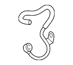 78121598B - Cooling System: Hose &amp; Tube Assembly for Audi: A4, A4 Quattro, A6, A6 Quattro, S4, S6 Image