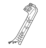 51437456437 - Body: Pillar Trim for BMW: Z4 Image