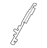 51437456439 - Body: Plate for BMW: Z4 Image