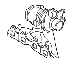 282312B760 - Air &amp; Fuel Delivery: Turbocharger for Hyundai Image