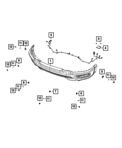 Wiring, Body and Accessories for 2021 Ram 1500 #7