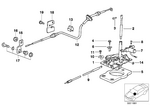 25161422822 - Gearshift: Gear Shift Lug for BMW Image