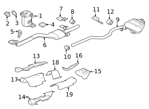 Catalytic Converter for 2017 Jaguar F-Pace #0