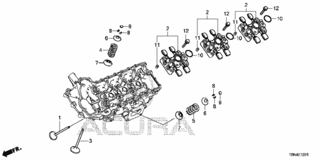 Valve - Swing Holder (L.) for 2017 Acura NSX #0
