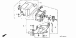 90775PG7000 - Chassis: BOLT-WASHER (6X22) for Acura Image