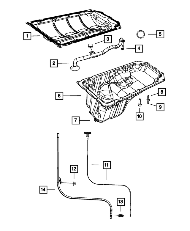 6508272AA - 5.7L Gas; Engine: Nut, Mounting for Mopar Image