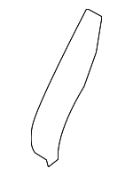 7L7Z7864417CC - Body: Seat Back Cover for Lincoln: Navigator Image