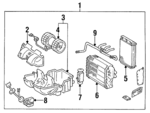 8306203 - : Lower Housing for Mercedes-Benz Image