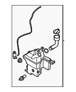 98610L1500 - Body: Washer Reservoir for Hyundai: Sonata Image
