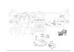 2219001200 - Electrical Equipment and Instruments: Control Unit for Mercedes-Benz Image