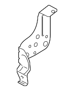 96176S1600 - Body: Receiver Bracket for Hyundai: Santa Fe Image