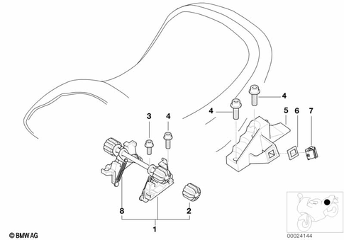 Bench Seat for 2001 BMW-Motorrad R 1150 RT #3