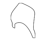 30619985 - Body: Headrest Cover for Volvo: S40, V40 Image