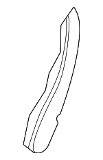 30887322 - Body: Seat Back Pad for Volvo: S40, V40 Image