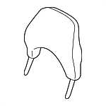 30863805 - Body: Headrest for Volvo: S40, V40 Image