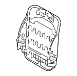 Passenger Side Rear Seat Back Frame