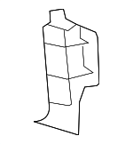 8K9807890B - Body: Bumper Cover Support Rail for Audi: A4 Quattro, allroad Image