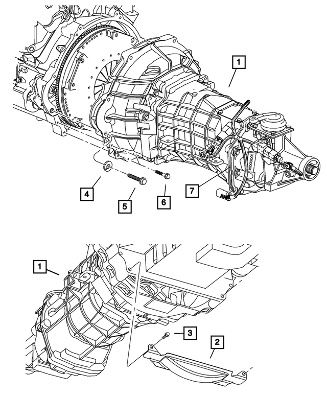 154927AA - Manual Transmission 6 Speed: Screw for Mopar Image