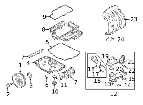 Engine Parts for 2018 Porsche Cayenne #4