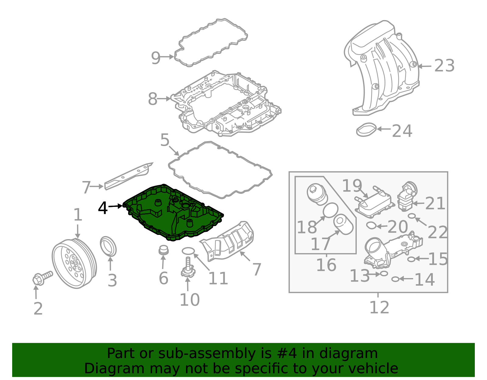 Oil Pan - Porsche (PAB-115-818)