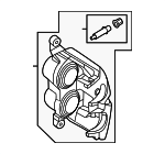 PC3Z2553E - Brakes: Caliper for Ford Image