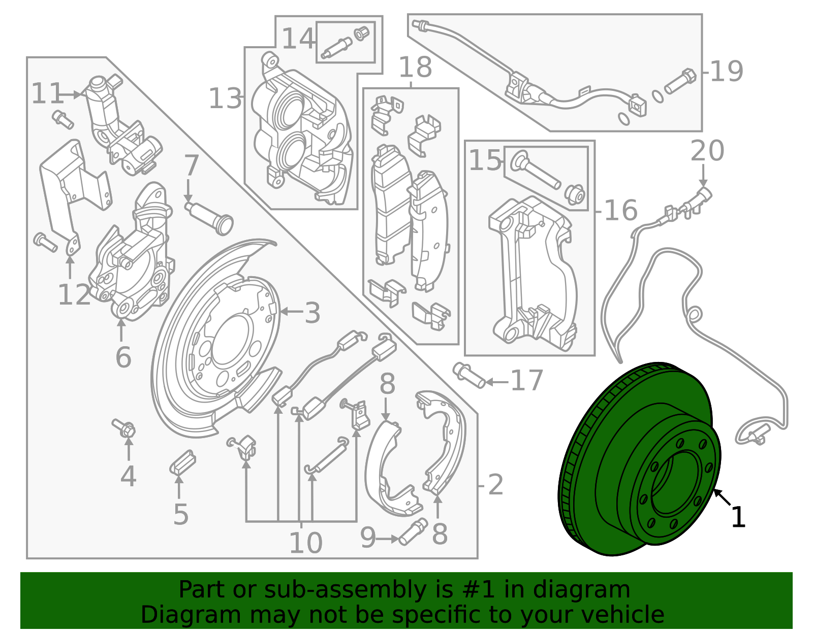 2023-2026 Ford Motorcraft™ Rotor BRRF-2008 | Ford Parts Center