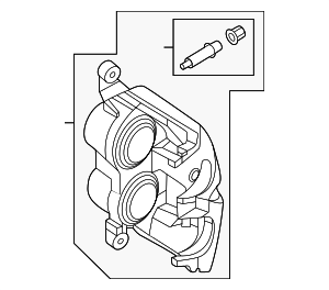 BRCF706 - Brakes: Motorcraft™ Caliper for Ford Image
