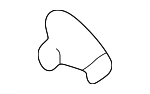5819906010 - Body: Foot Rest Clip for Toyota Image