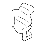 5740433020 - Body: Rear Cross-member Side Reinforced for Toyota Image