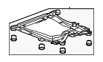 22980290 - Suspension: Cross-member for Cadillac: ELR | Chevrolet: Volt Image