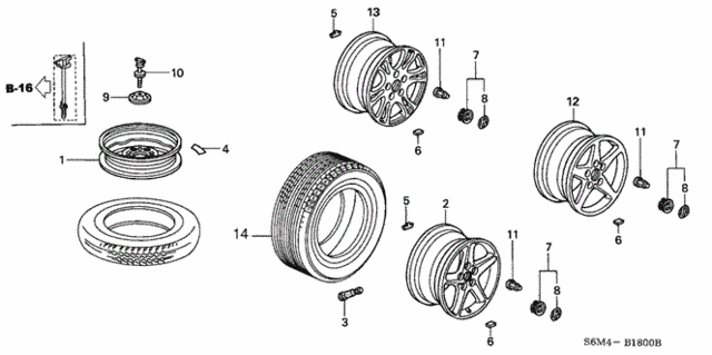 Wheel for 2005 Acura RSX #0