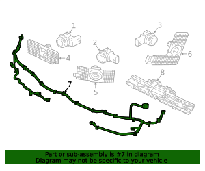 2020-2026 Volvo XC90 Parking Aid System Wiring Harness 32130266 | OEM ...
