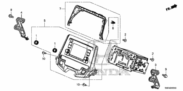 Audio Unit (1) for 2019 Honda Odyssey #0