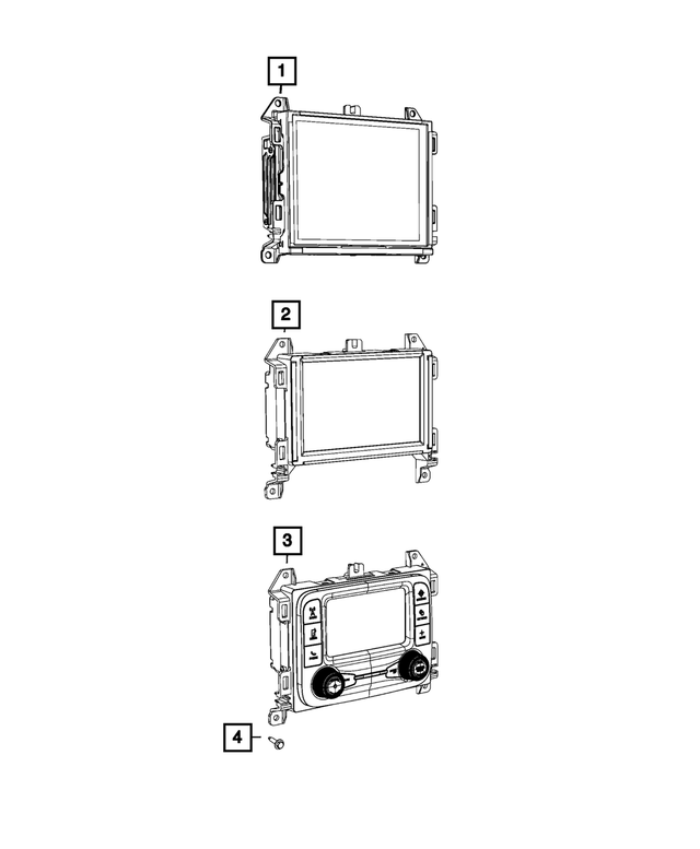 68472589AL - Electrical: Multi Media Radio for Mopar Image image