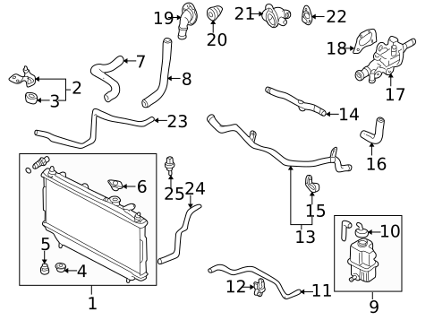 Powertrain Control for 1999 Mazda Protege #3