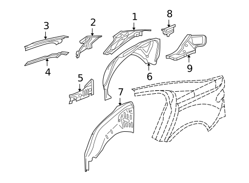 Inner Components for 2013 Jaguar XFR #0