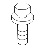 934050601605 - Body: Mount Bracket Bolt for Honda: Accord, Civic, Clarity, Fit, HR-V, Insight, Odyssey, Passport, Pilot, Ridgeline Image