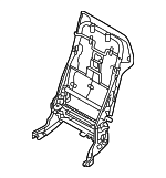 89310DW030 - Body: Seat Back Frame for Kia Image