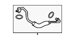 11428489607 - Engine: Oil Feed Tube for BMW Image