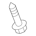 1229406251 - Body: Sun Visor Holder Screw for Kia Image