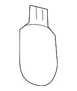 1864310009N - Body: Bulb for Kia: Amanti, Cadenza, Forte, Niro, Niro EV, Optima, Rio, Rio5, Sedona, Seltos, Sorento, Soul, Spectra, Spectra5, Sportage, Telluride Image