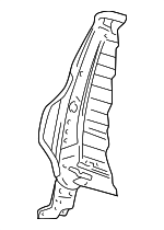 1J4881045HH - Body: Upper Seat for Volkswagen: Golf, Jetta, Passat Image