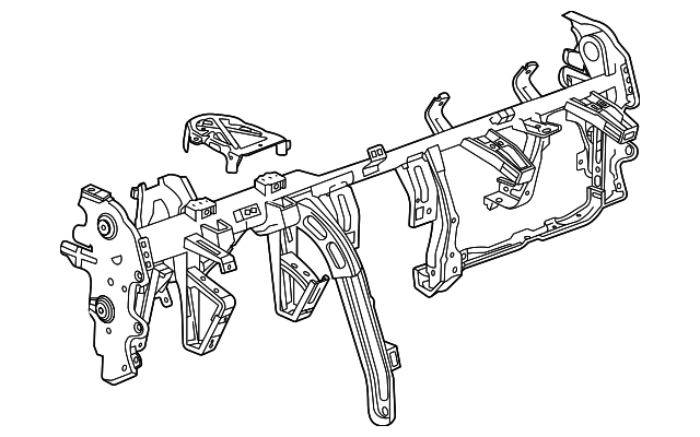 2024-2026 Chevrolet Trax Reinforced Beam 60007306 GM | GMPartsDirect.com