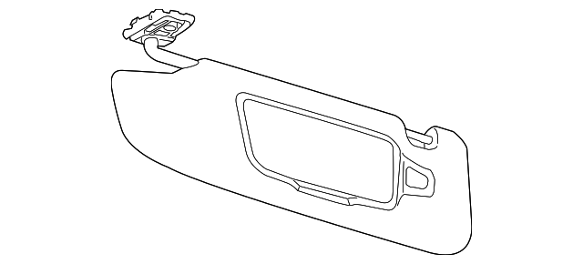 Sun-Visor - Porsche (9P1-857-551-AG-6J0)