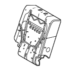7165160760 - Body: Seat Back Pad for Lexus: GX550 Image